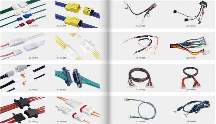 2pin 600mm Length Molex 5264 PCB Board Male Wire Harness