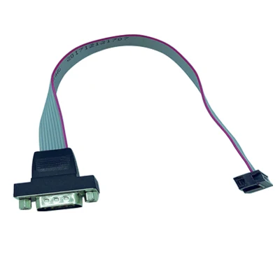 Conector IDC de passo de 2,54 mm para cabo de fita plana dB9