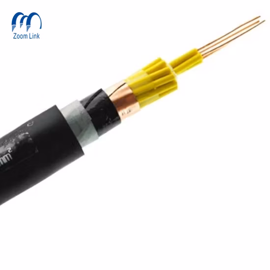 Multicore de cobre desencapado 4 do alarme de incêndio de CAT6 U/UTP