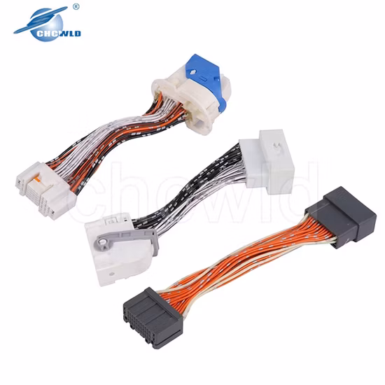 Personalizado todos os tipos de chicote de fios do conector eletrônico e conjunto de cabos de conectores